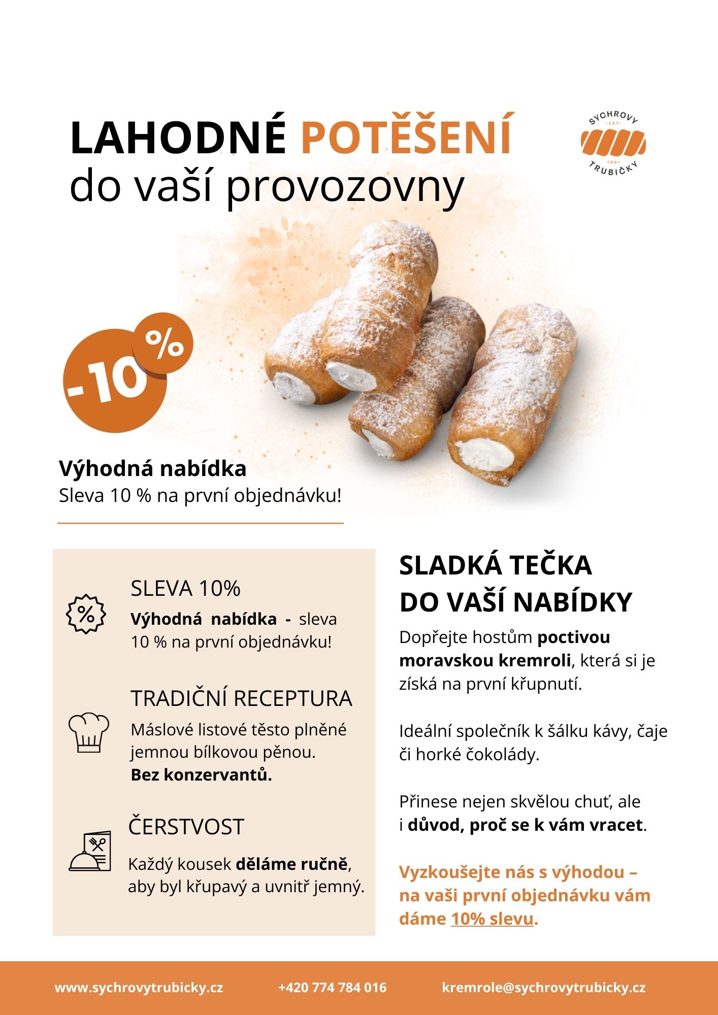 Sychrovy trubičky – newsletter